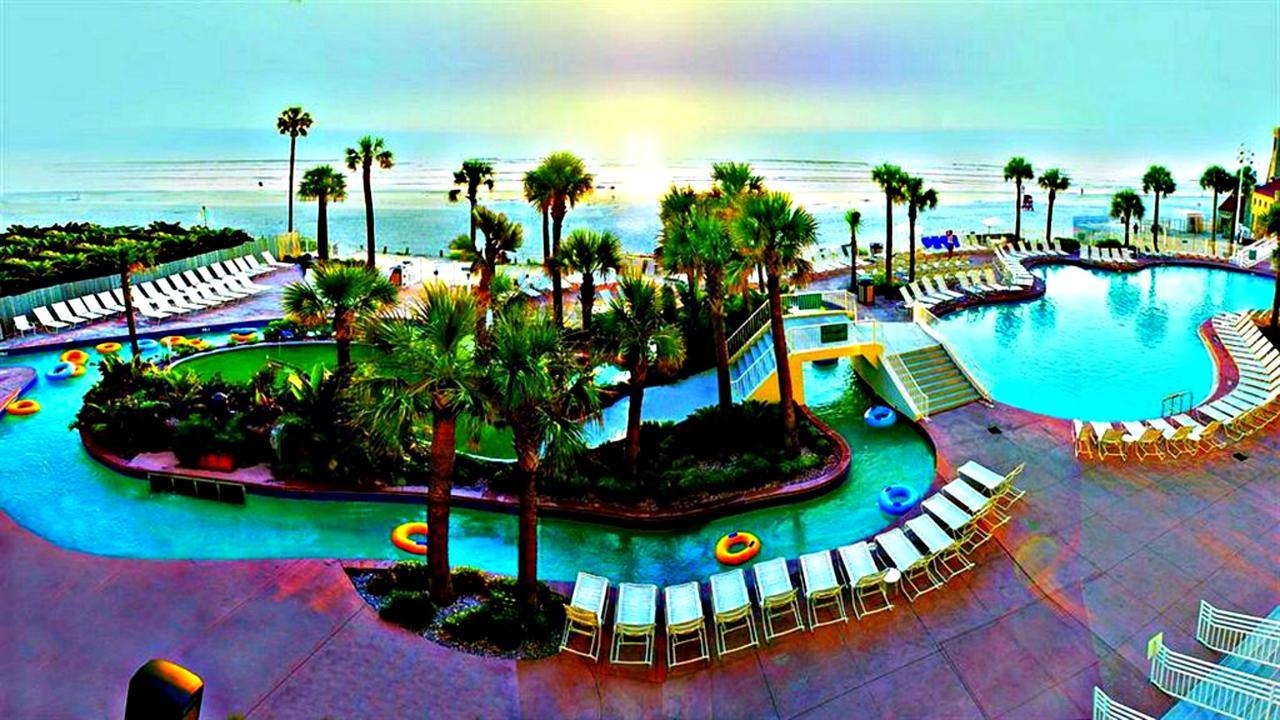 Penthouse Floor 1 Bedroom Resort Condo Direct Oceanfront Wyndham Ocean Walk - Daytona Funland 1908 Daytona Beach Kültér fotó